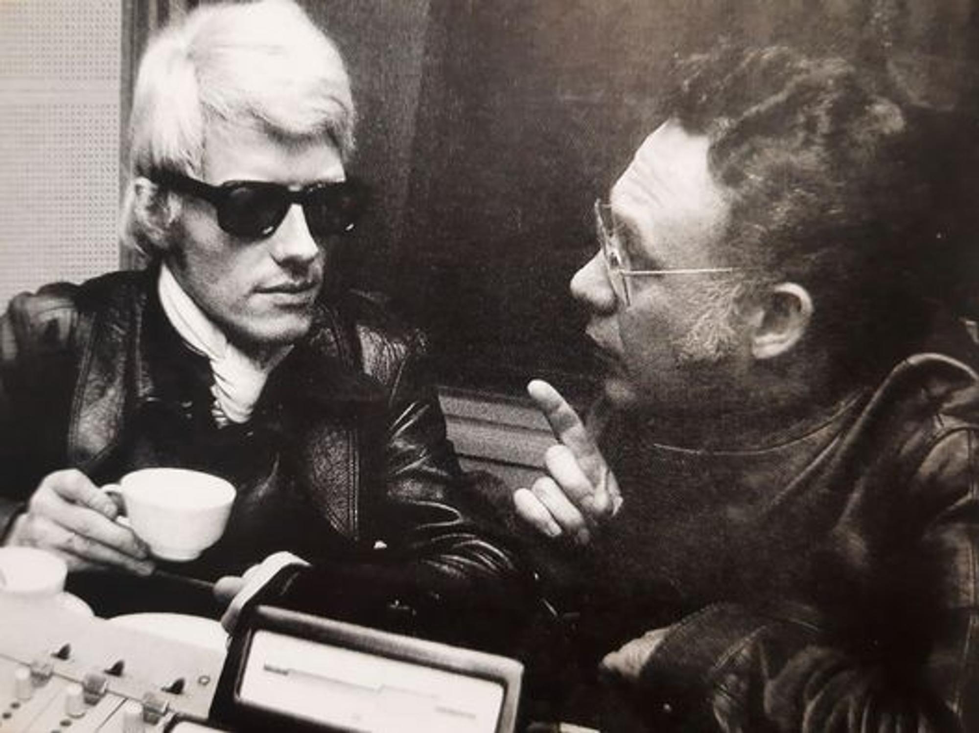 Heino und sein Produzent Ralph Bendix im Gespräch.