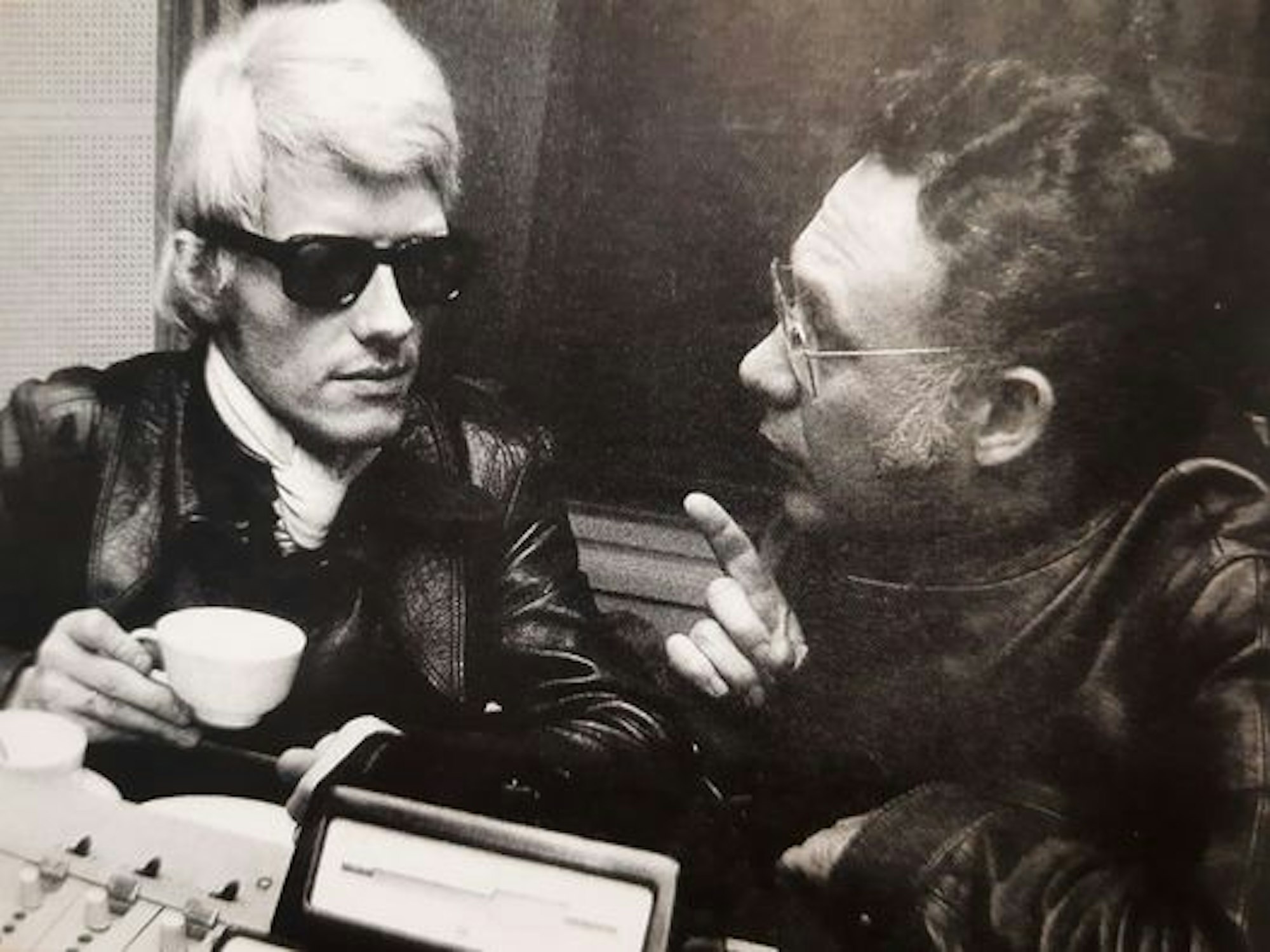 Heino und sein Produzent Ralph Bendix im Gespräch.