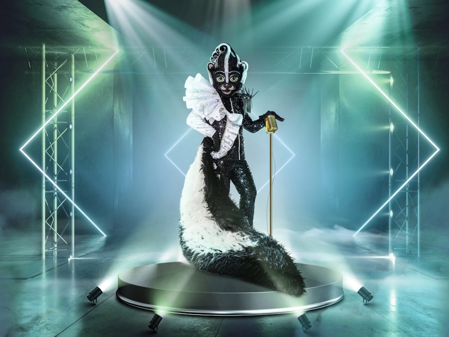 Das Stinktier soll bei „The Masked Singer“ (staffel 5, ab 16. Oktober 2021) alle Sinne betören.
