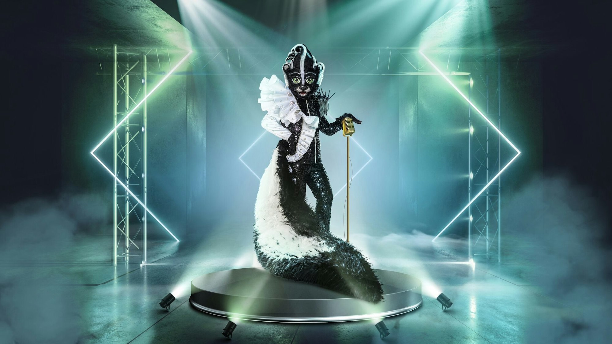 Das Stinktier soll bei „The Masked Singer“ (staffel 5, ab 16. Oktober 2021) alle Sinne betören.