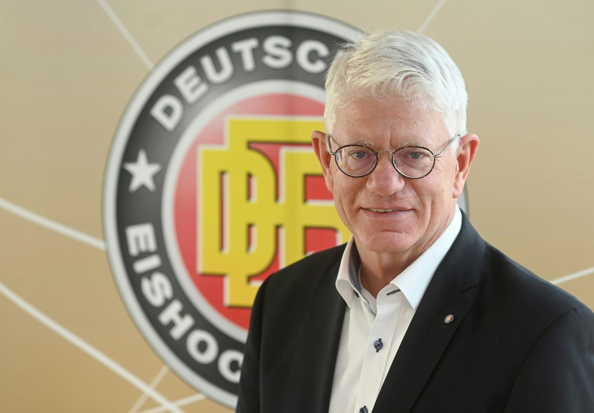 Franz Reindl, Präsident des Deutschen Eishockey-Bundes.