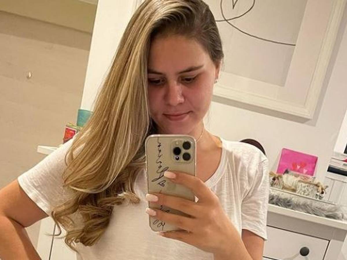 Sylvana Wollny auf einem Selfie, das sie am Freitag, 8. Oktober auf Instagram hochgeladen hat. Der Screenshot wurde am 9. Oktober aufgenommen.
