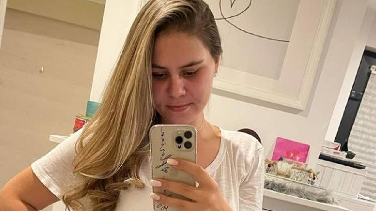 Sylvana Wollny auf einem Selfie, das sie am Freitag, 8. Oktober auf Instagram hochgeladen hat. Der Screenshot wurde am 9. Oktober aufgenommen.