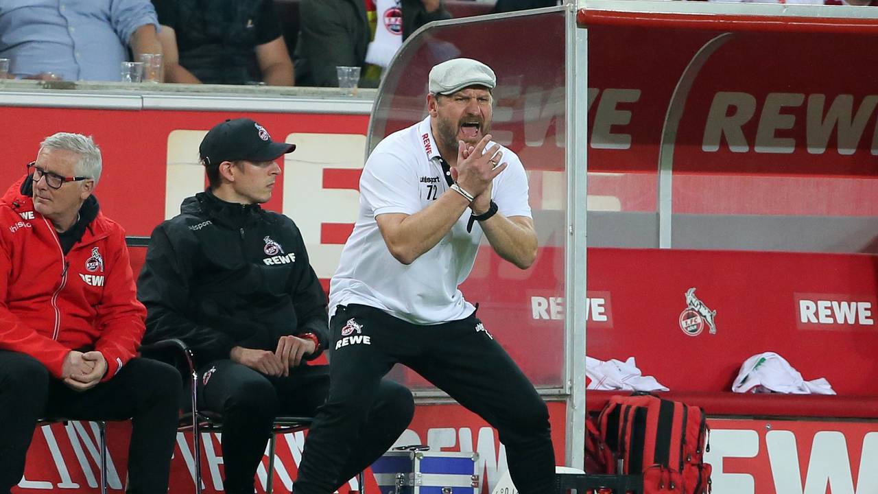 Steffen Baumgart trainiert den 1. FC Köln gegen die SpVgg Greuther Fürth.