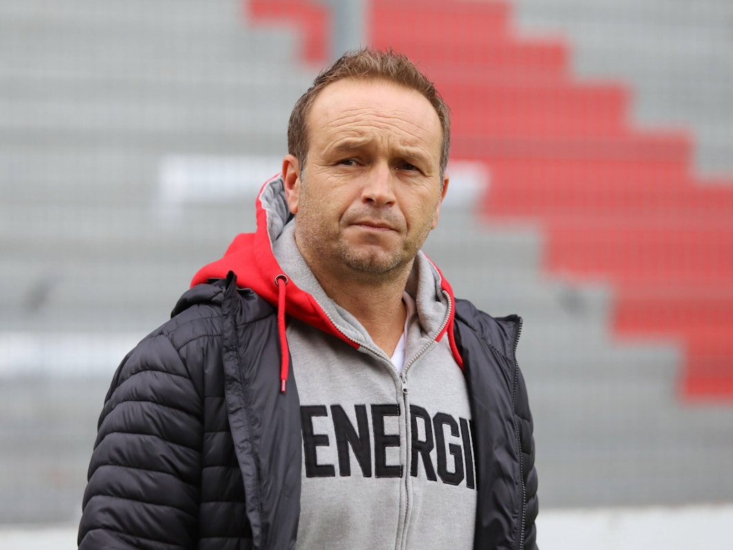 Dirk Lottner trainiert Energie Cottbus in der Regionalliga.