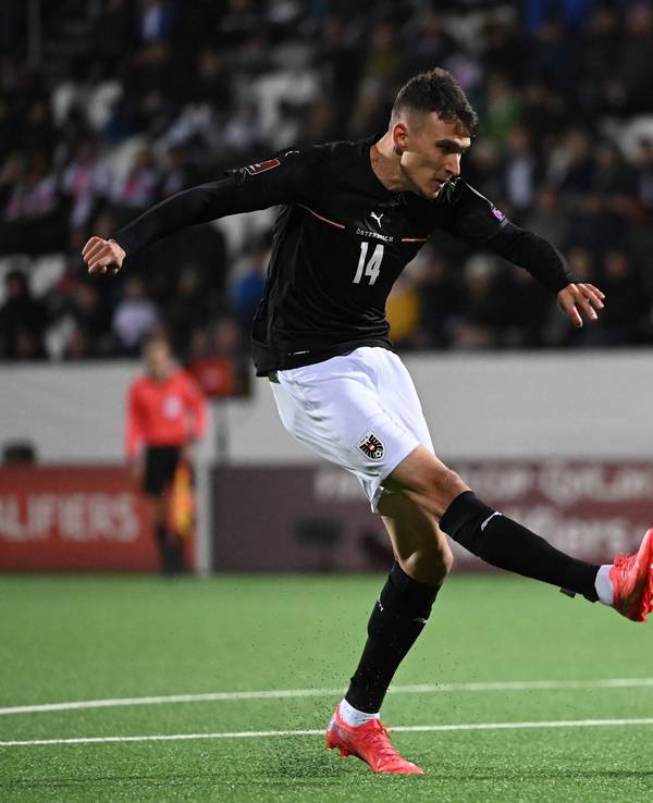 Dejan Ljubicic spielt für Österreich gegen die Färöer Inseln.