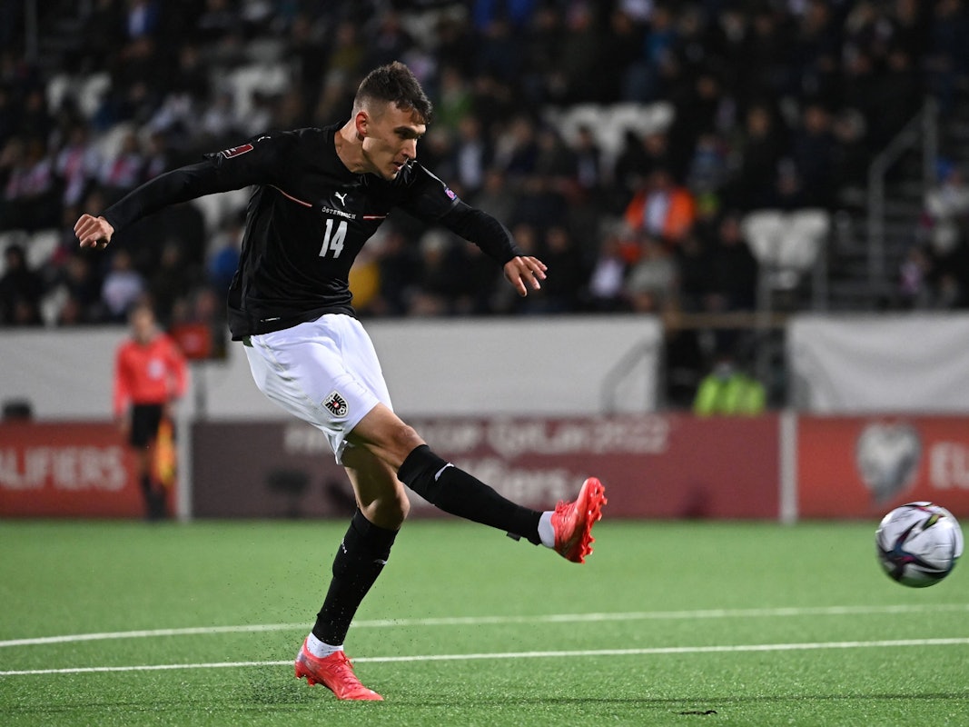 Dejan Ljubicic spielt für Österreich gegen die Färöer Inseln.