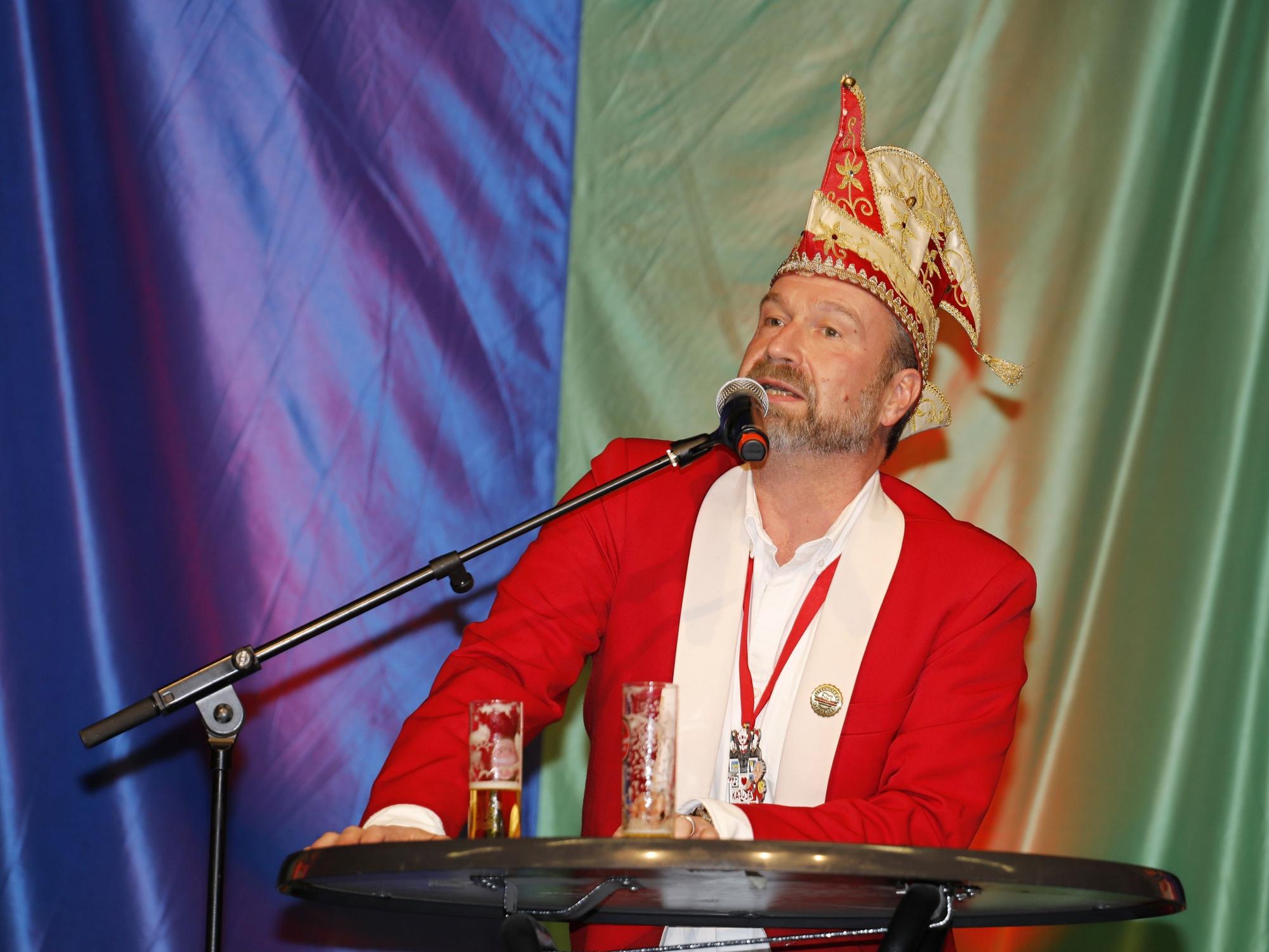 Volker Weininger auf der Bühne
