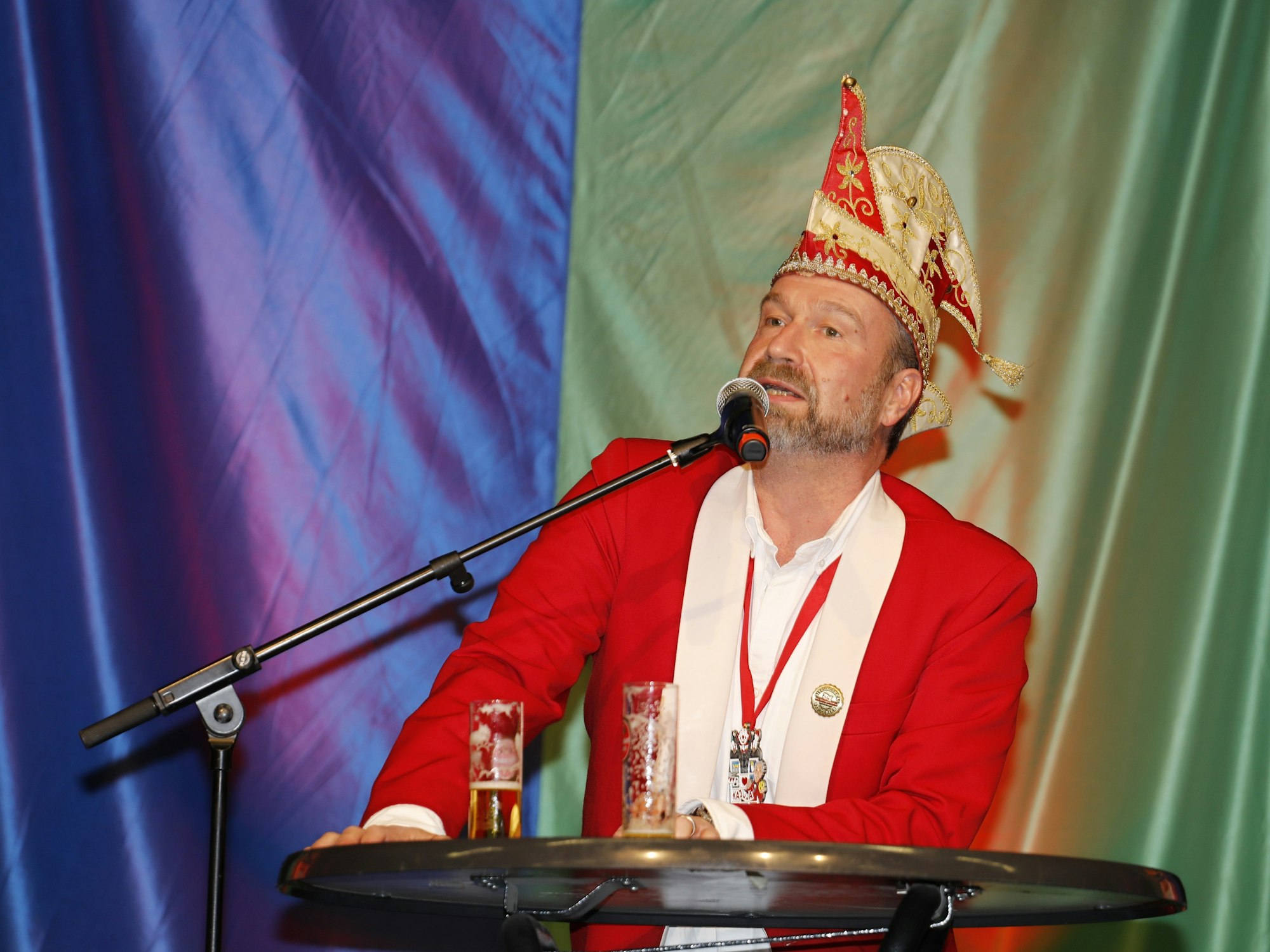 Volker Weininger auf der Bühne