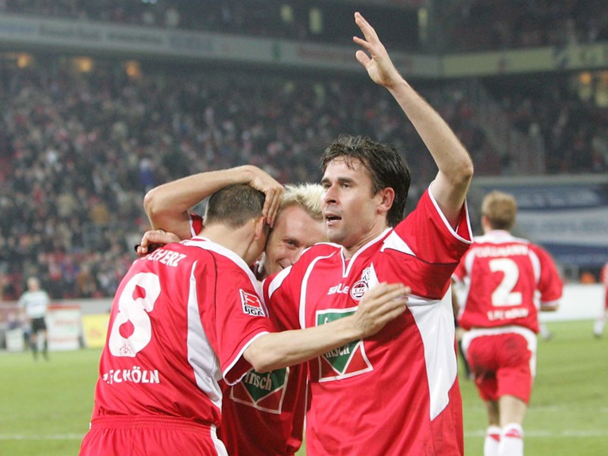 Vasilis Tsiartas beim Torjubel.