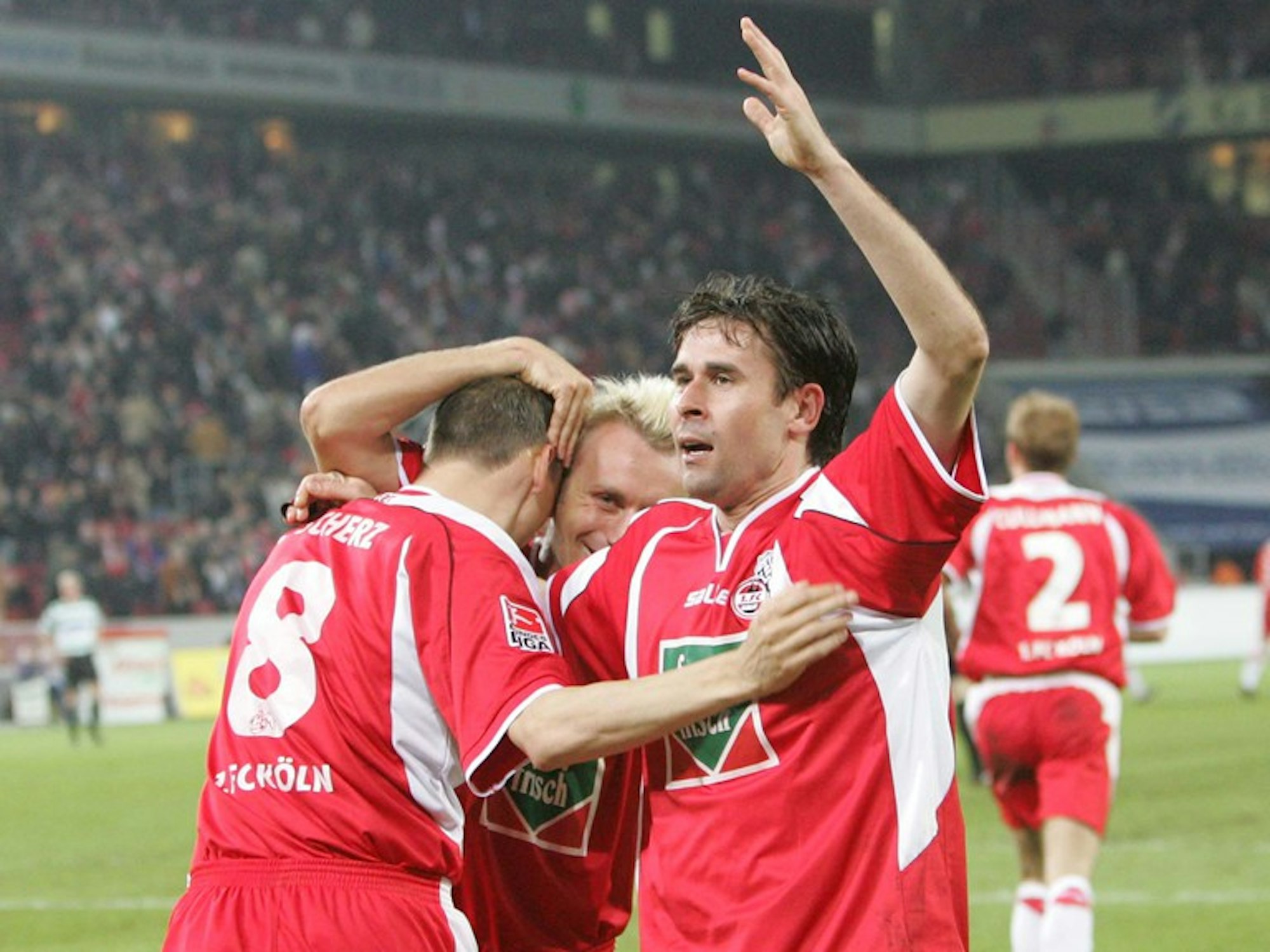 Vasilis Tsiartas beim Torjubel.