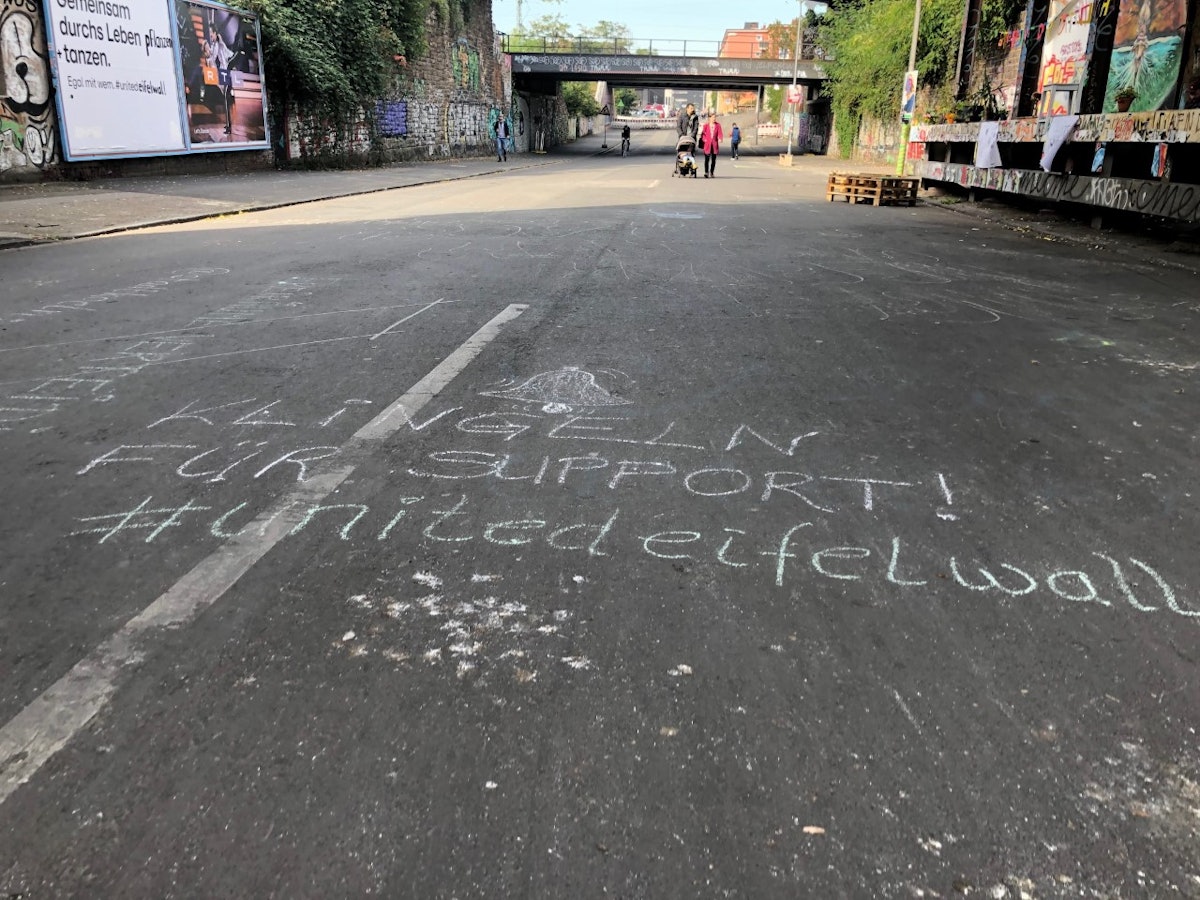 Eifelwall in der Kölner Südstadt