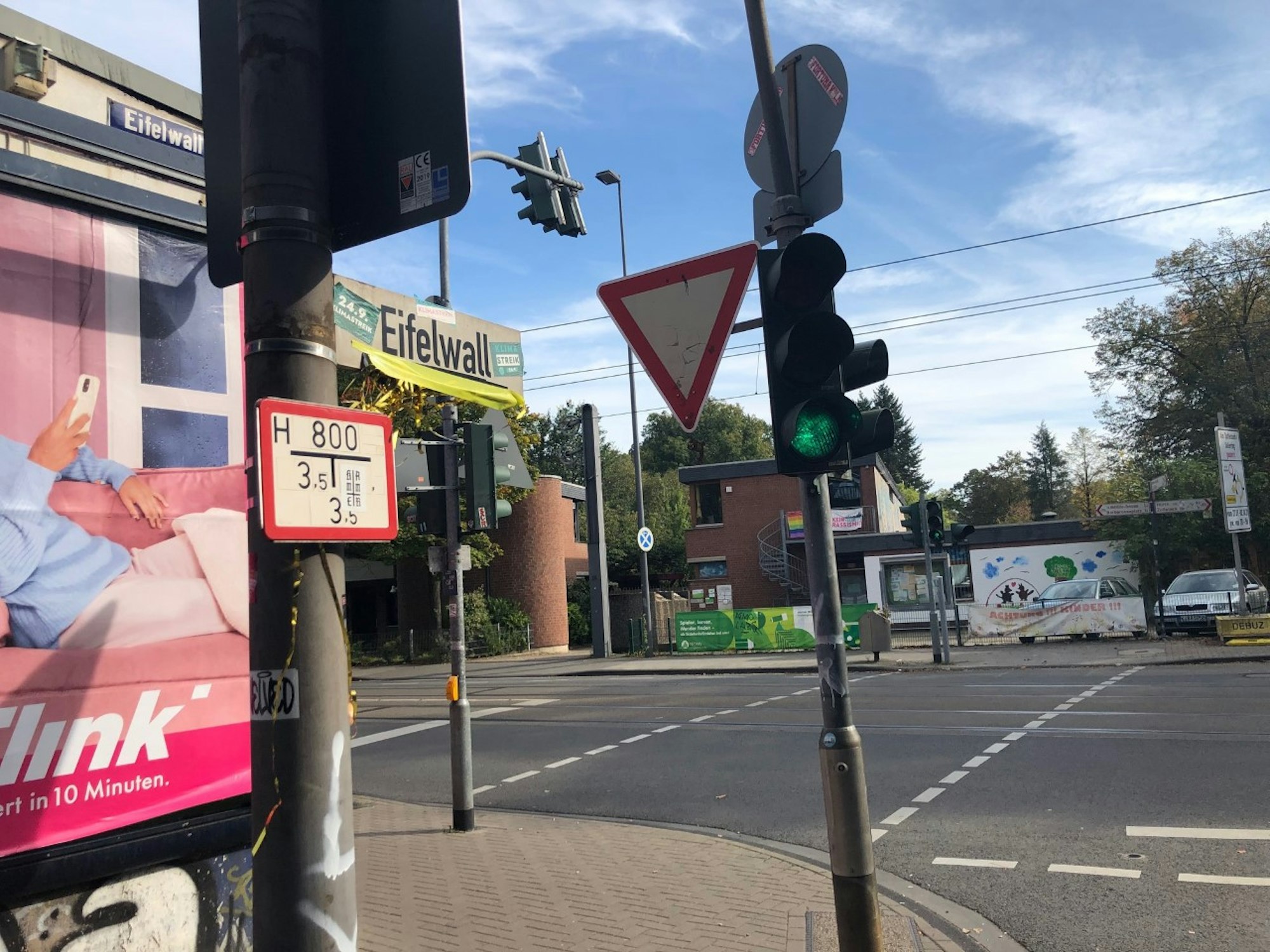 Eifelwall in der Kölner Südstadt