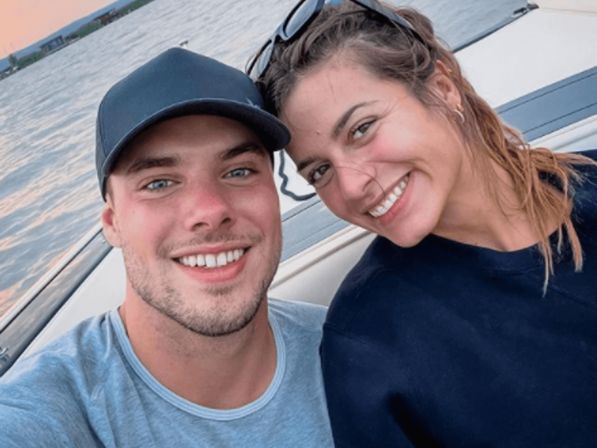 „Bachelorette“-Sieger Raphael Fasching auf einem Instagram-Selfie vom 22. September 2021 mit Ex-„Bachelorette“ Maxime Herford.