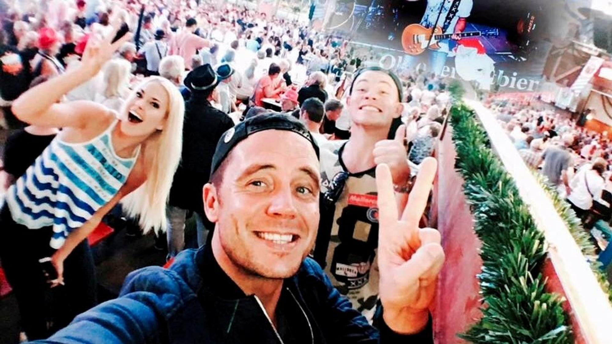 Lorenz Büffel und Isi Glück im Megapark.