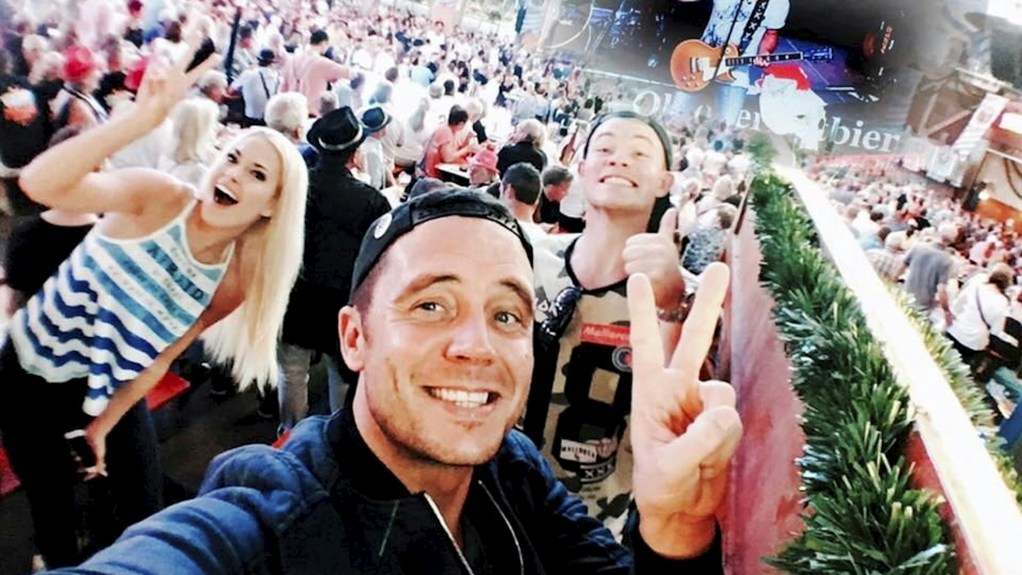 Lorenz Büffel und Isi Glück im Megapark.