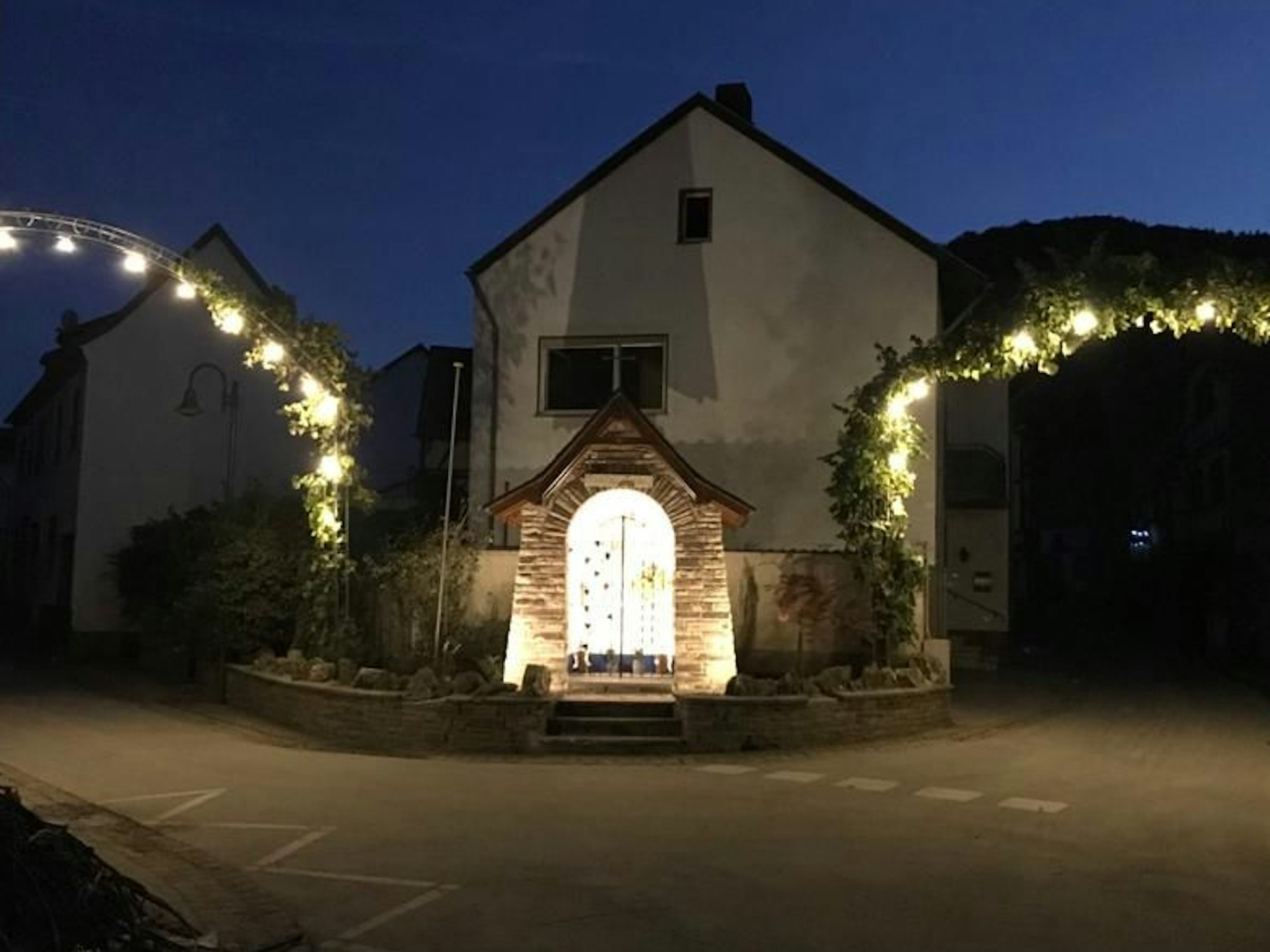Dernauer Kapelle im Oktober 2021.