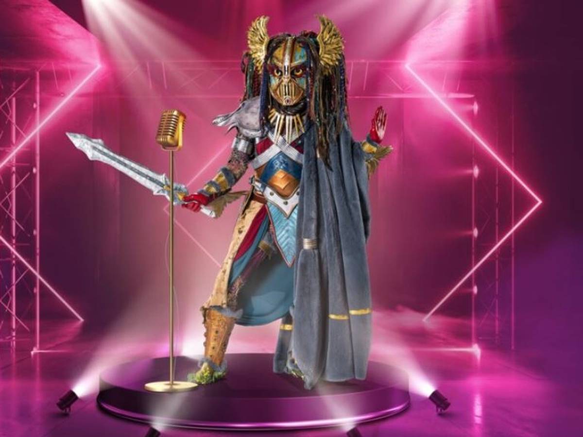 Maske der Heldin von „ The Masked Singer“ 2021