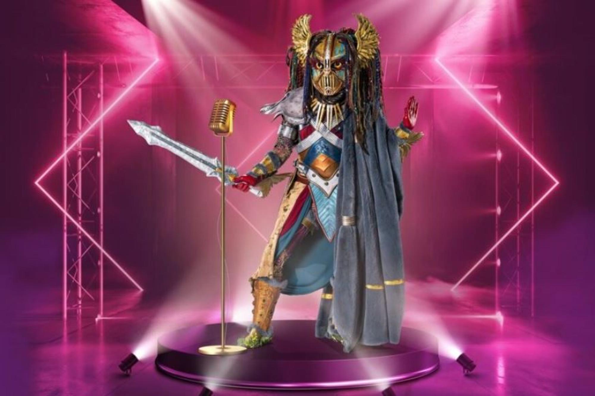 Maske Heldin von „The Masked Singer 2021“.