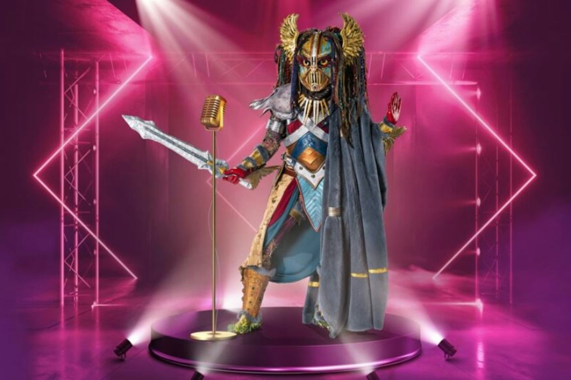 Maske Heldin von „The Masked Singer 2021“.