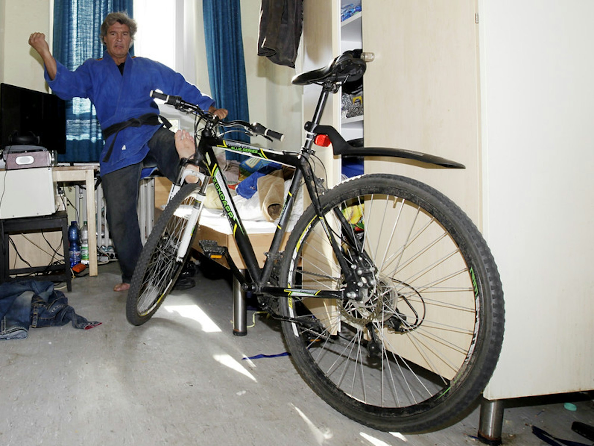 Karate Jacky im Oktober 2015 im Annoheim.