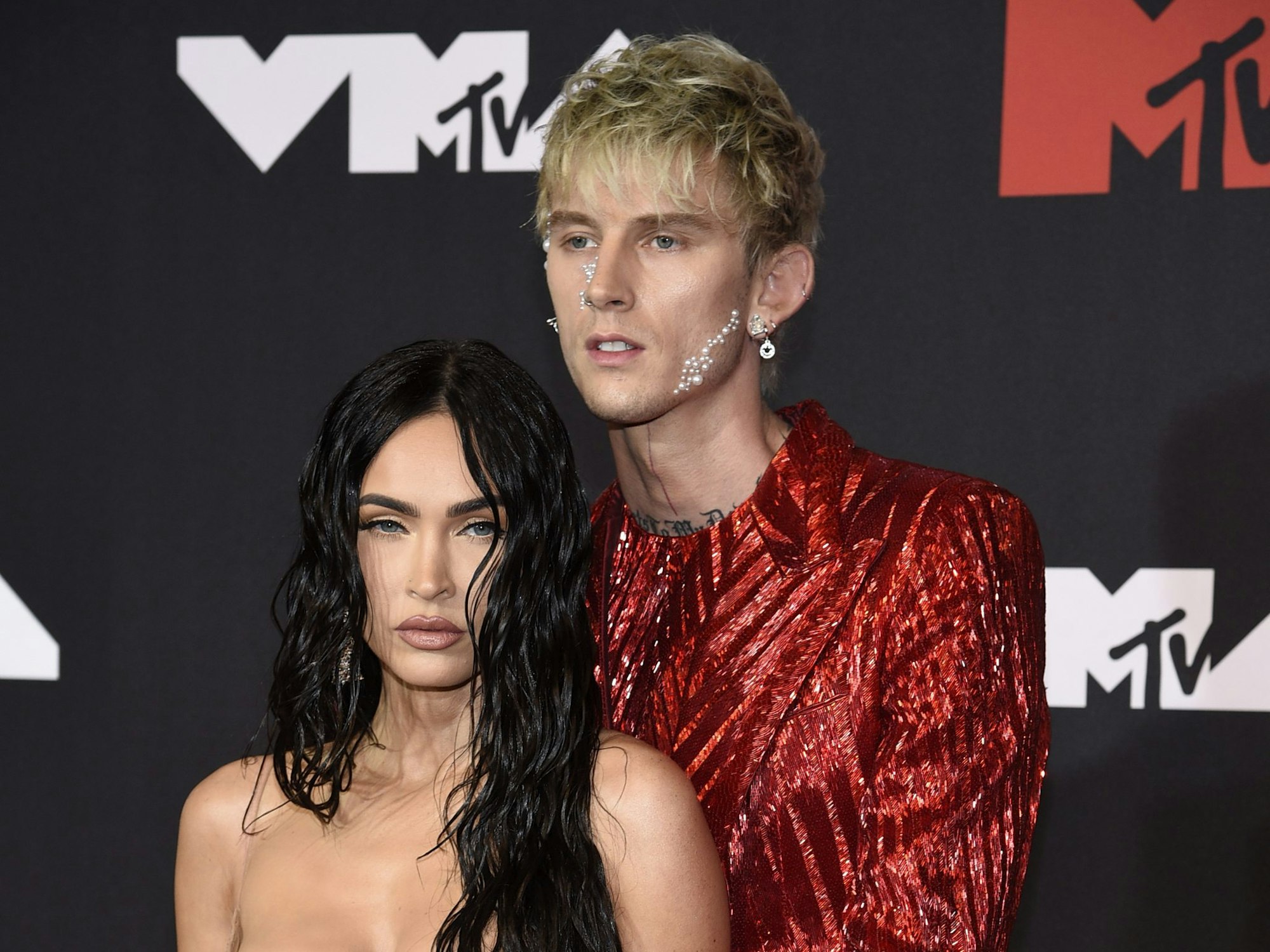 Megan Fox und Machine Gun Kelly an den MTV Video Music Awards am 12. September 2021 in New York. Megan Fox hat auf Instagram über ihr Sexleben geplaudert.