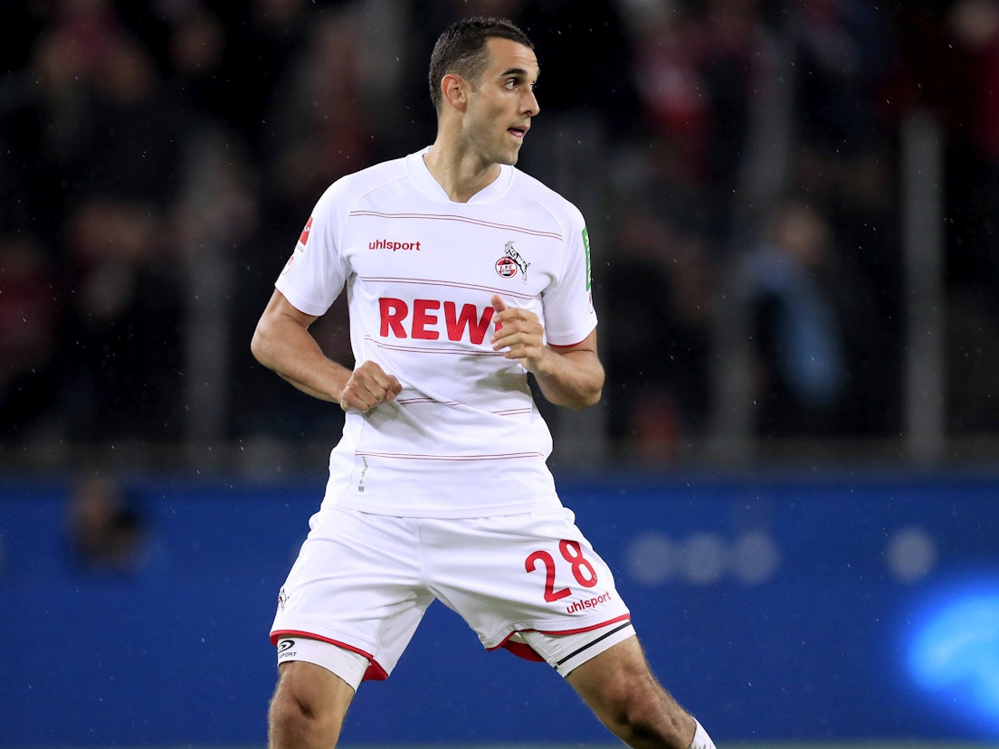 Ellyes Skhiri spielt für den 1. FC Köln gegen Greuther Fürth.