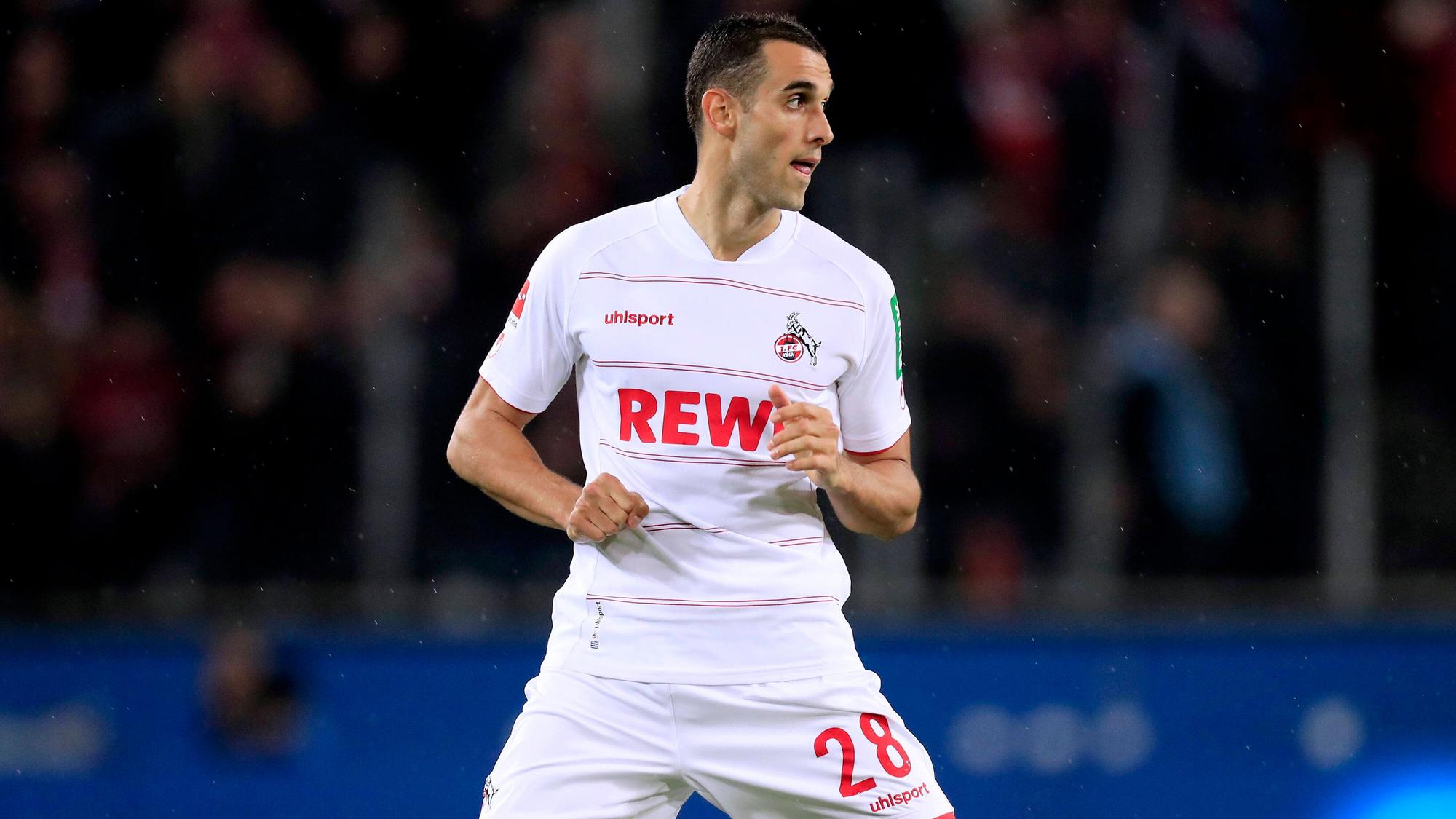 Ellyes Skhiri spielt für den 1. FC Köln gegen Greuther Fürth.