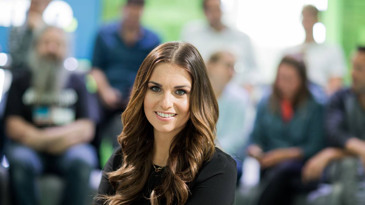 RTL-Moderatorin Laura Wontorra (hier auf einem Archivbild von 2017): Sie steht für die 6. Staffel „Ninja Warrior Germany“ vor der Kamera.