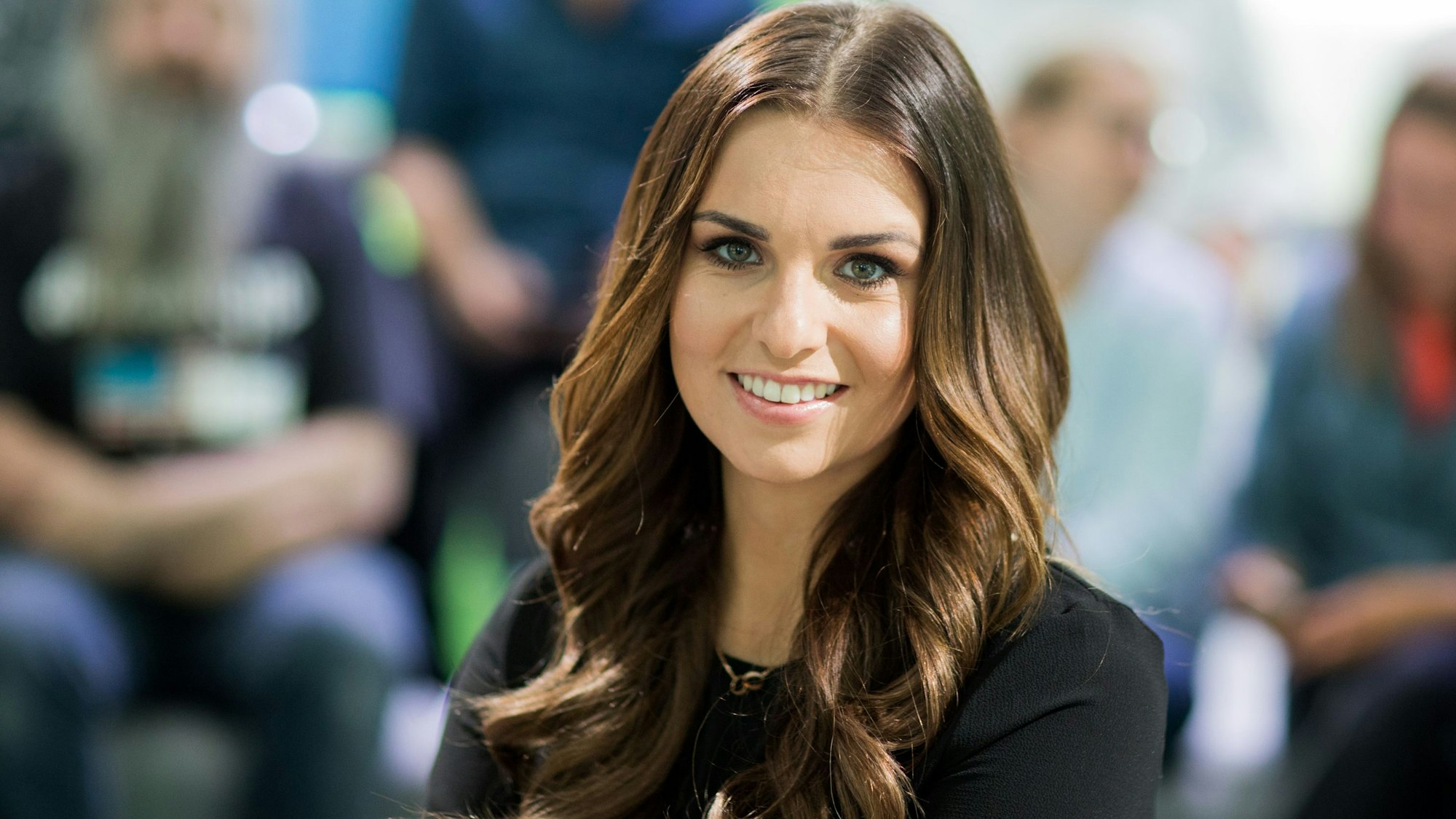 RTL-Moderatorin Laura Wontorra (hier auf einem Archivbild von 2017): Sie steht für die 6. Staffel „Ninja Warrior Germany“ vor der Kamera.