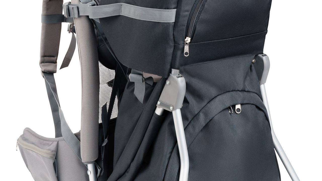 Die Trekking-Kindertrage anthrazit, Artikelnummer 804707, wird zurückgerufen.