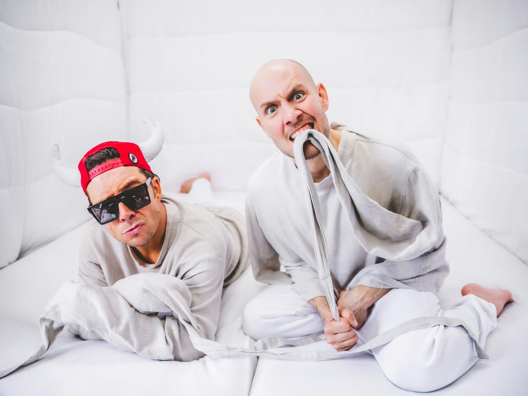 Schnappschuss von Lorenz Büffel und Oli P.