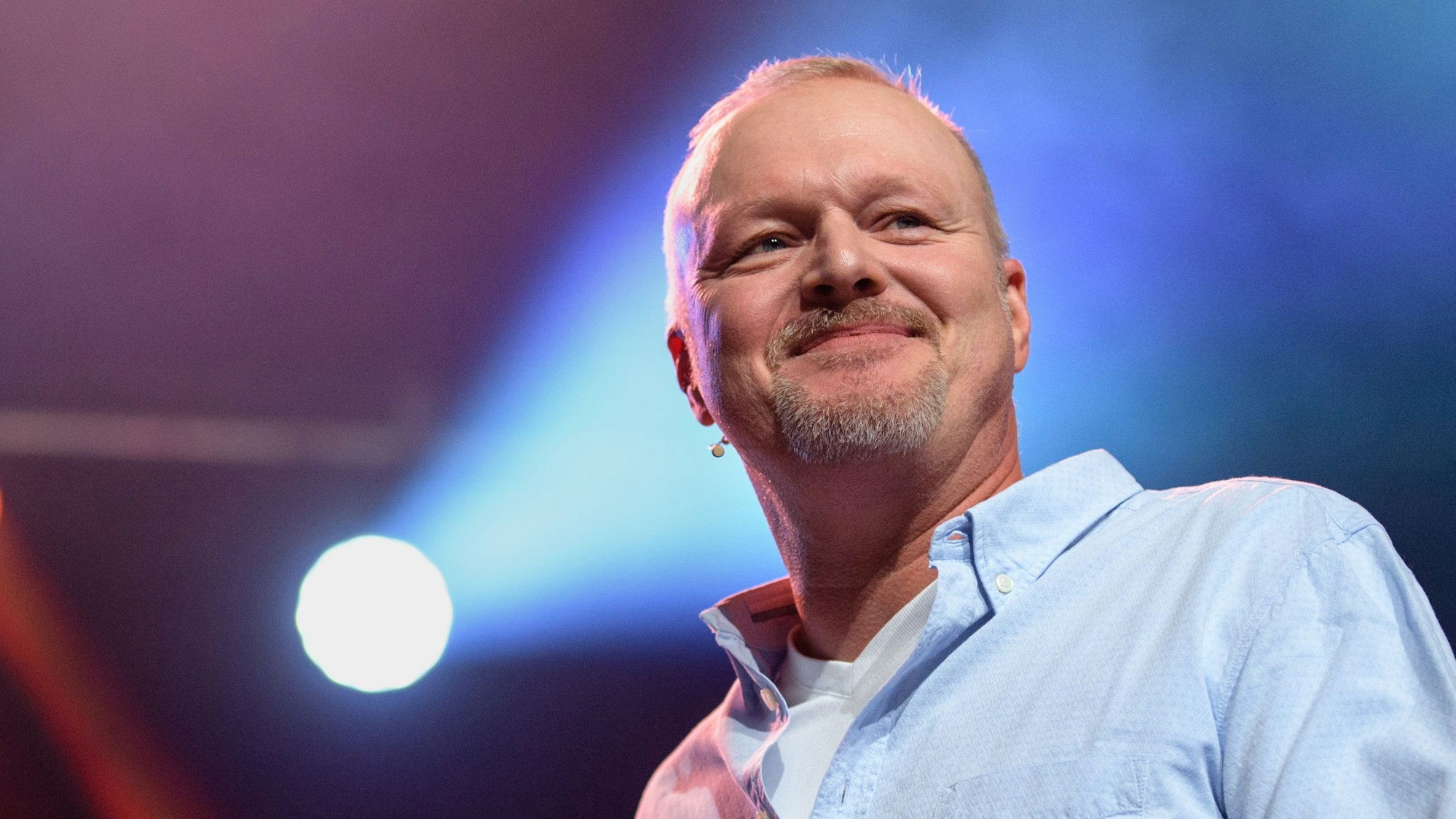 Stefan Raab wird Helene Fischer bei ihrer Sat.1-Abendshow musikalisch unterstützen. Auf dem Foto (aufgenommen 24. September 2017) sieht man ihn bei einer Veranstaltung in München.