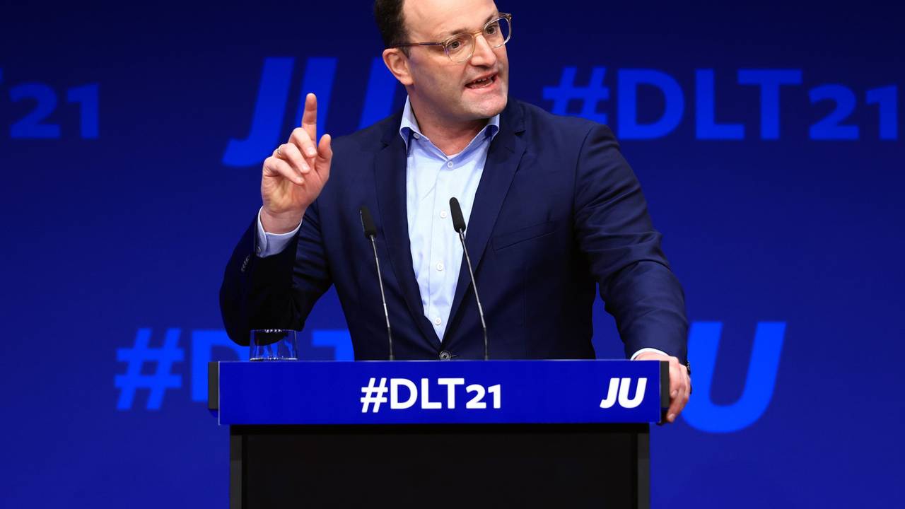 Jens Spahn sprach beim Deutschlandtag der Jungen Union über das schlechte Ergebnis von CDU und CSU bei der Bundestagswahl.