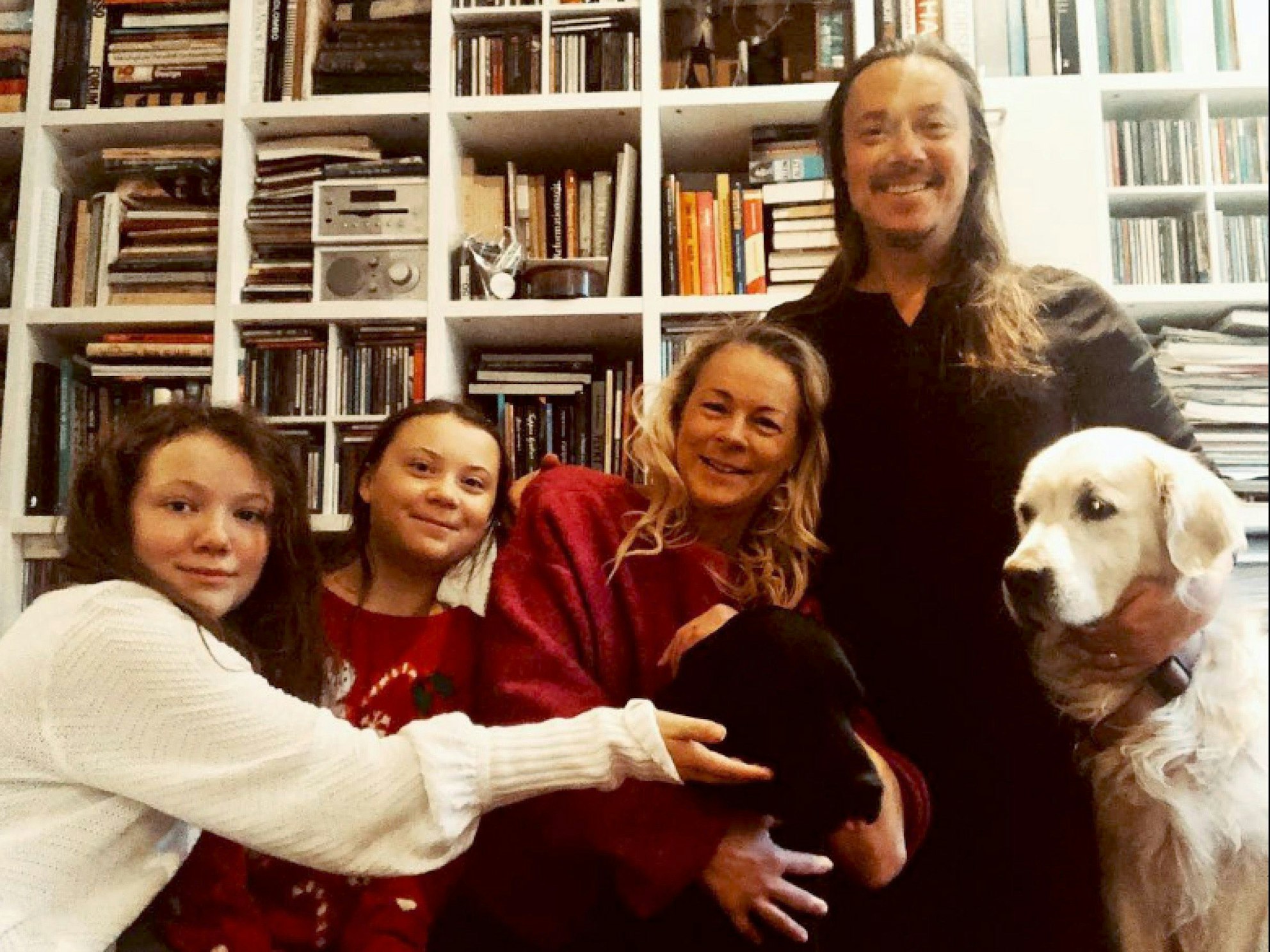 Greta Thunberg und ihre Familie