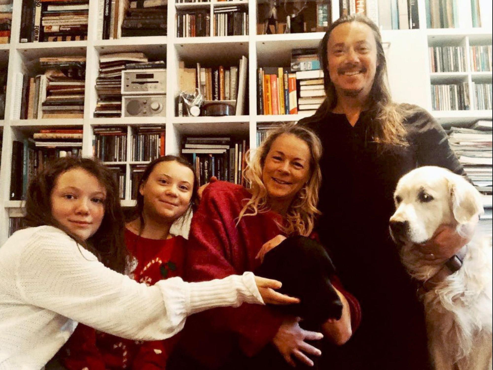 Greta Thunberg und ihre Familie