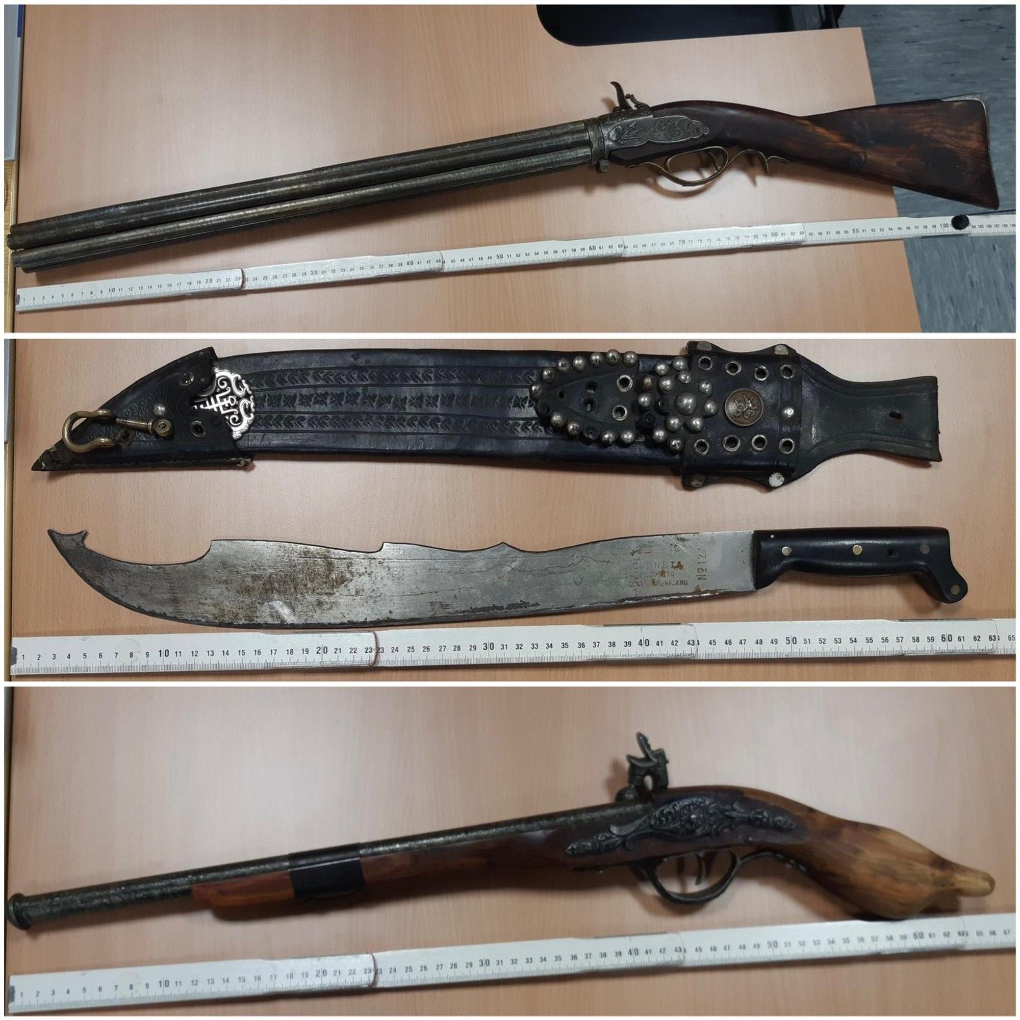 Beschlagnahmte Waffen in Hagen