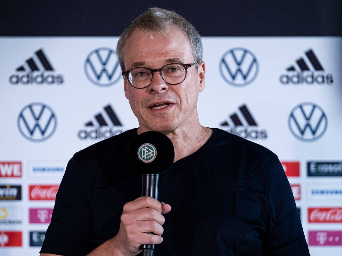 Peter Peters beim Medien Get-together von Bundestrainer Hansi Flick am DFB- Campus