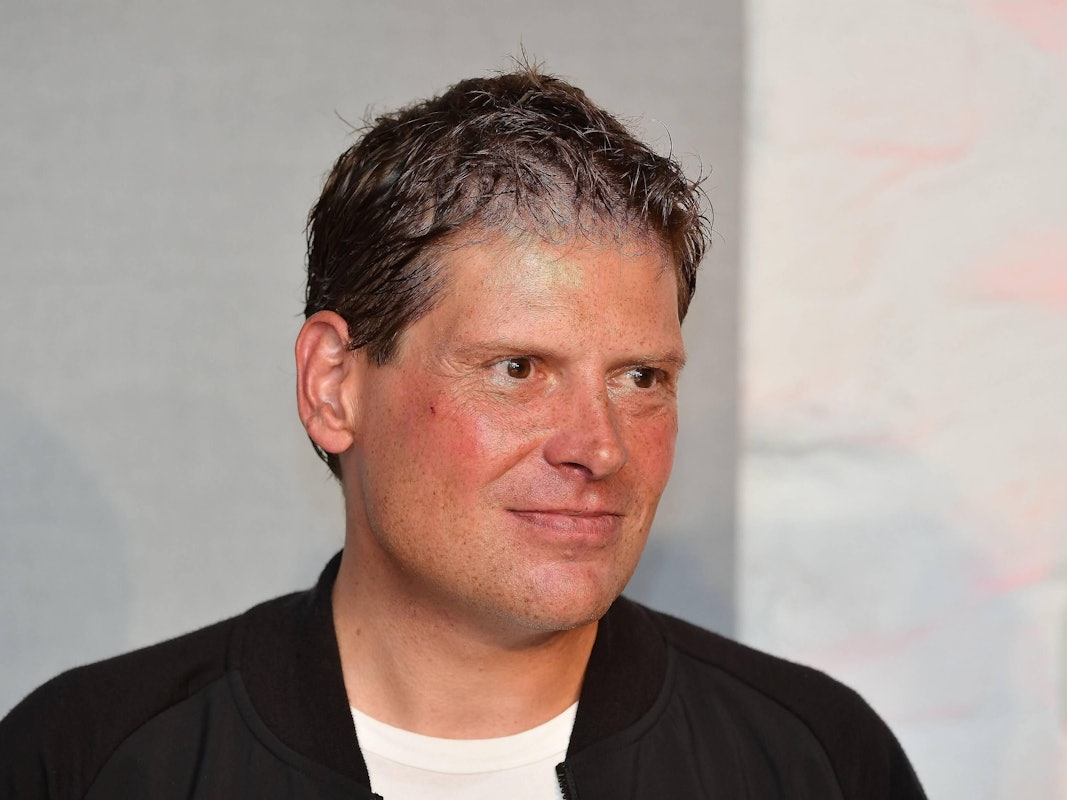 Ex-Rad-Star Jan Ullrich bei einer Pressekonferenz.