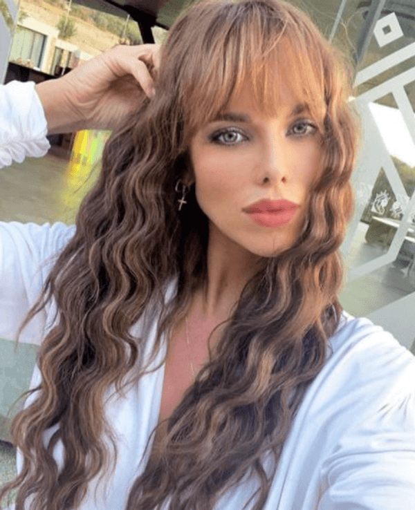 Liliana Matthäus lächelt auf einem Instagram-Selfie vom 29. August 2021.