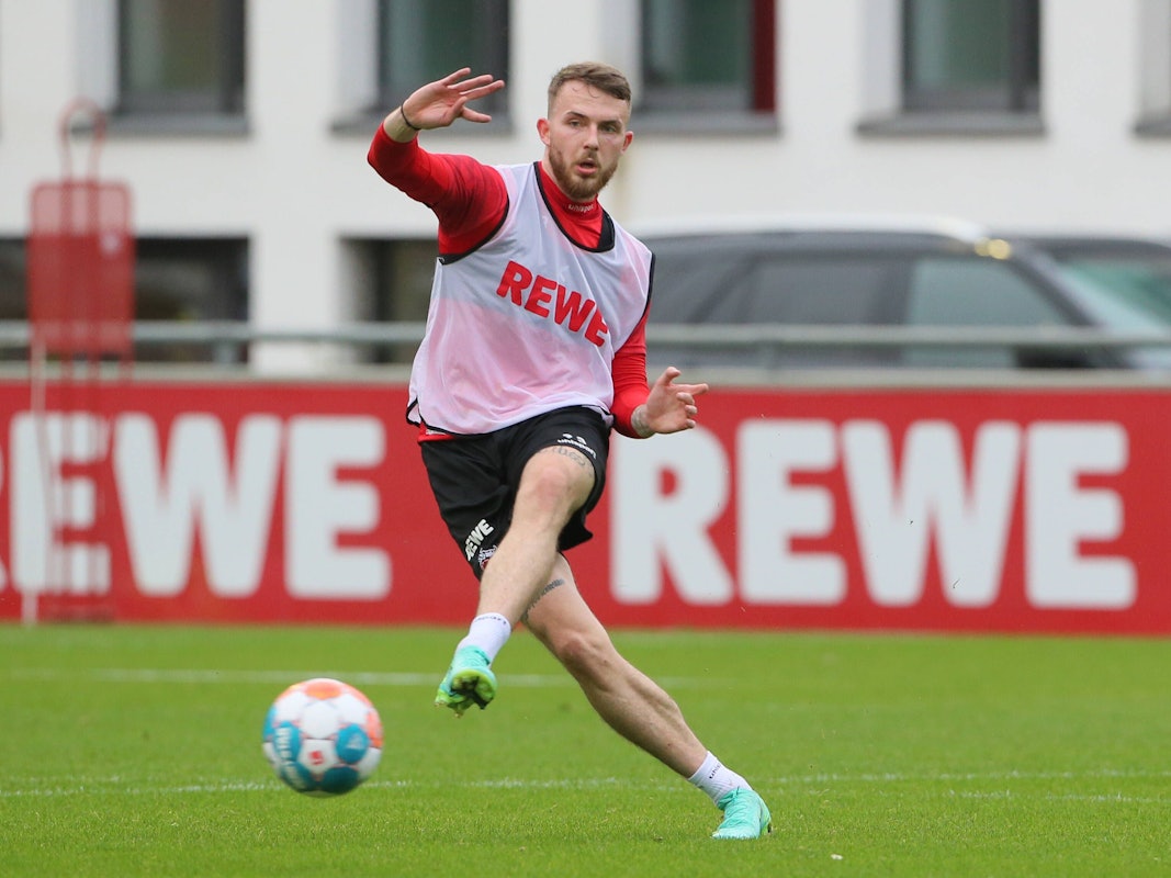 Jannes Horn trainiert nach seiner Verletzung wieder beim 1. FC Köln.