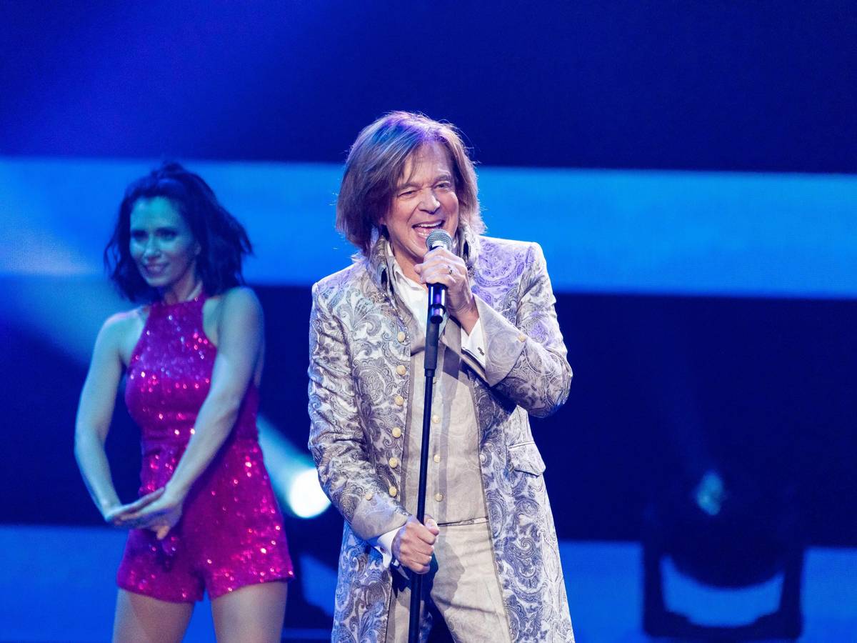 Der Musiker Jürgen Drews tritt am 19. November 2019 während der Aufzeichnung der Silvester Show von BR, ORF und SRF auf.