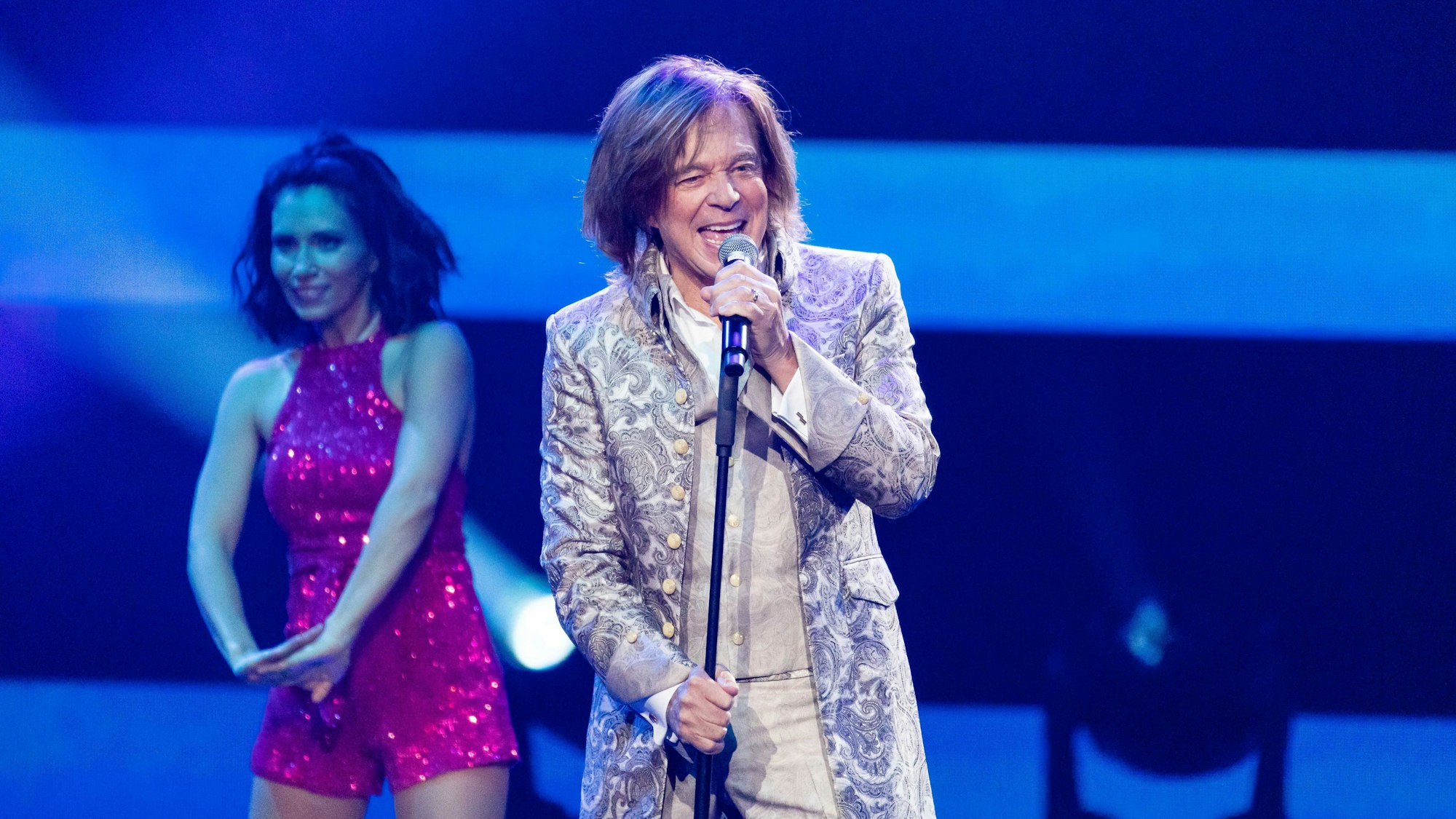 Der Musiker Jürgen Drews tritt am 19. November 2019 während der Aufzeichnung der Silvester Show von BR, ORF und SRF auf.