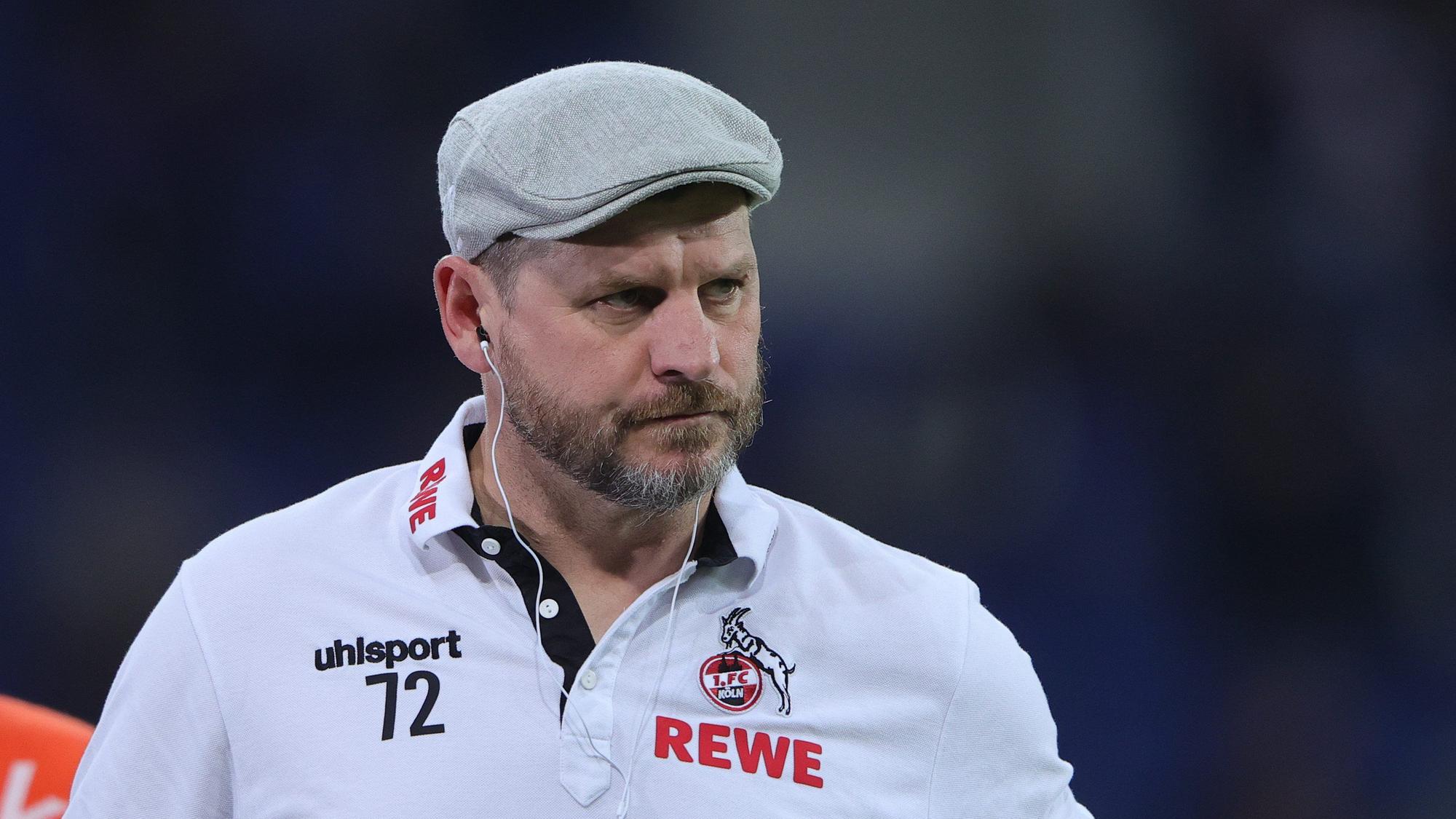 Steffen Baumgart während des Spiels bei der TSG Hoffenheim