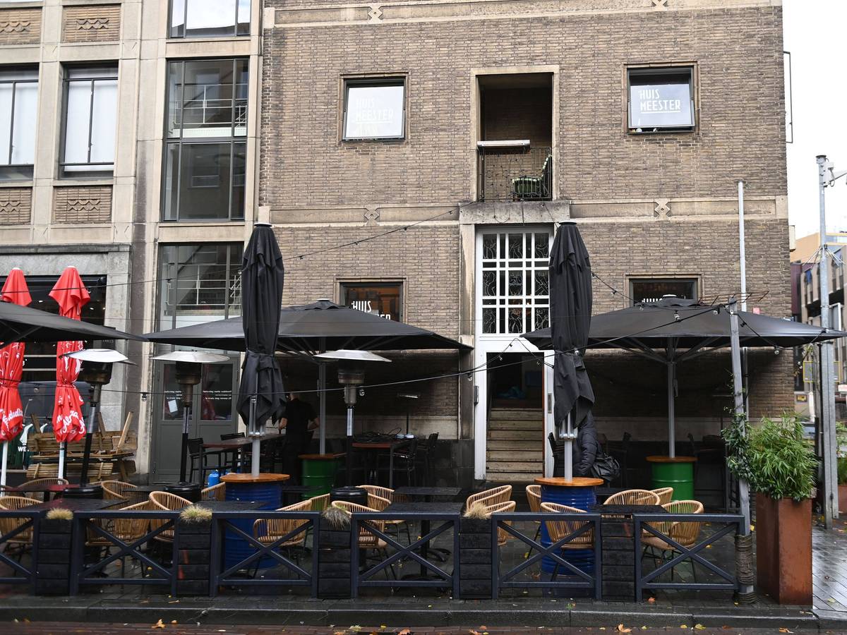 Das geschlossene Lokal De Huismeester in Rotterdam, wo die Delegation von Union Berlin angegriffen wurde.