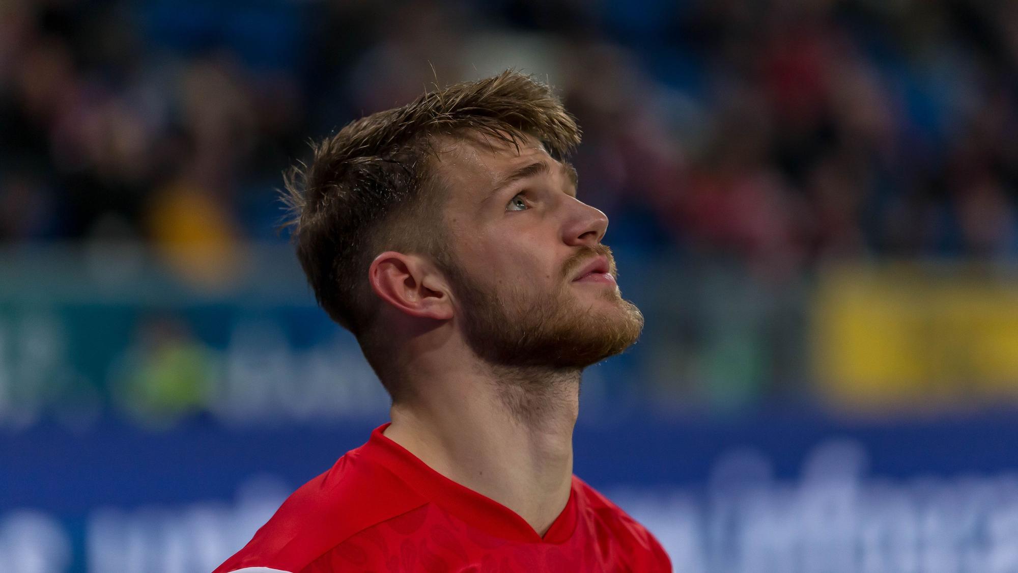 Jan Thielmann im Spiel gegen die TSG Hoffenheim am 15. Oktober 2021