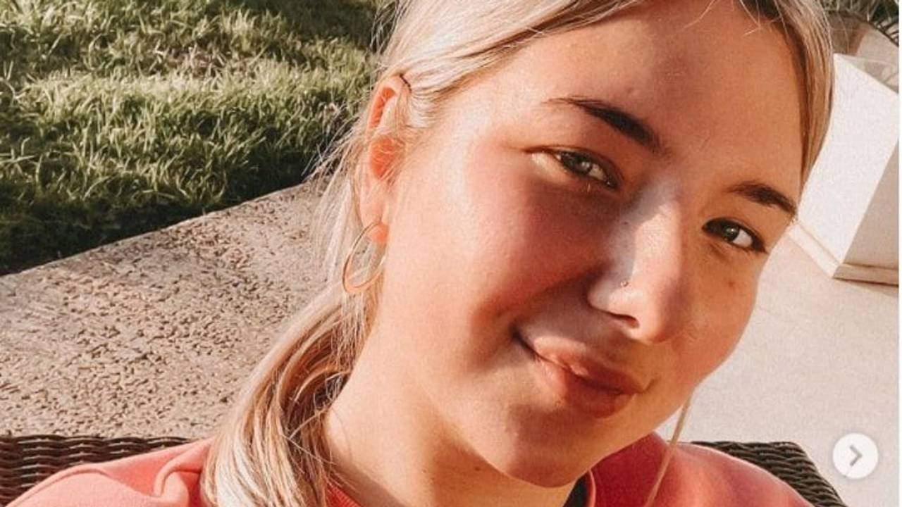 Der Screenshot zeigt ein Selfie von Joelina Karabas, dass sie am 16. Oktober 2021 auf Mallorca gemacht und auf Instagram gestellt hat.