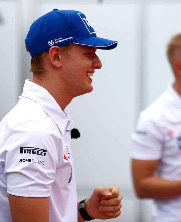 Mick Schumacher vom Team Haas vor dem F1-Rennen in Austin (Texas)