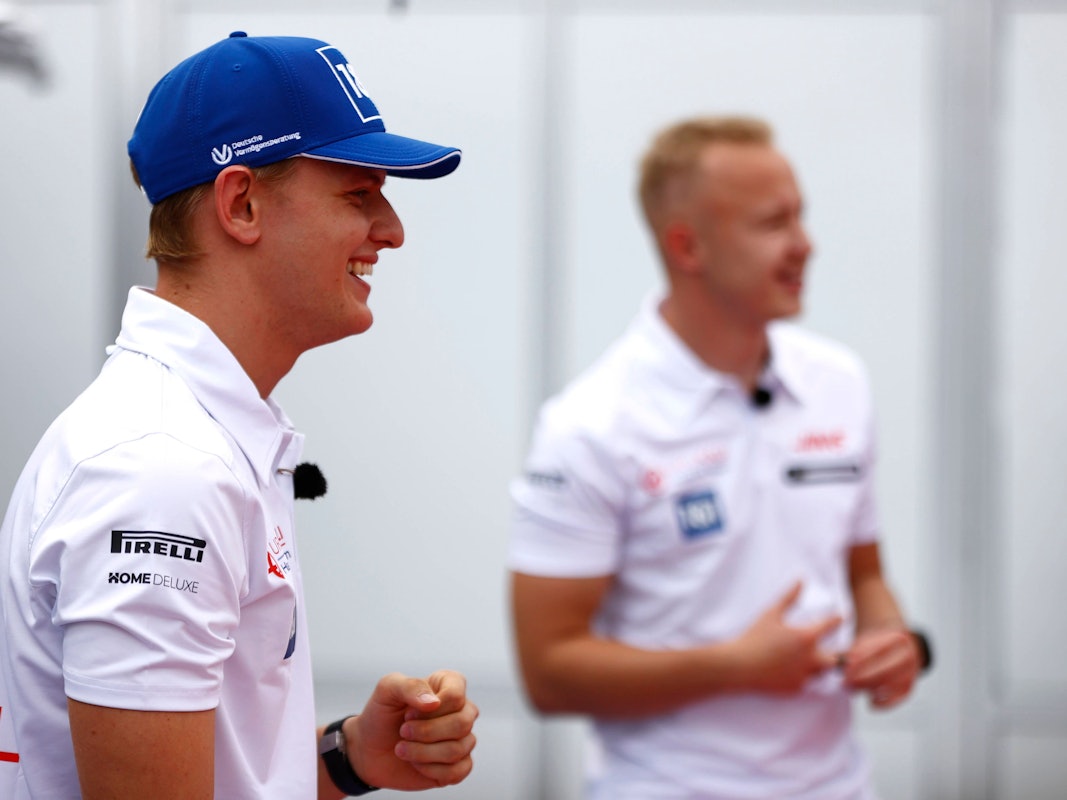 Mick Schumacher vom Team Haas vor dem F1-Rennen in Austin (Texas)