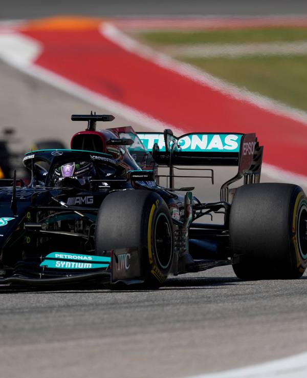Lewis Hamilton im Formel-1-Rennen in Austin